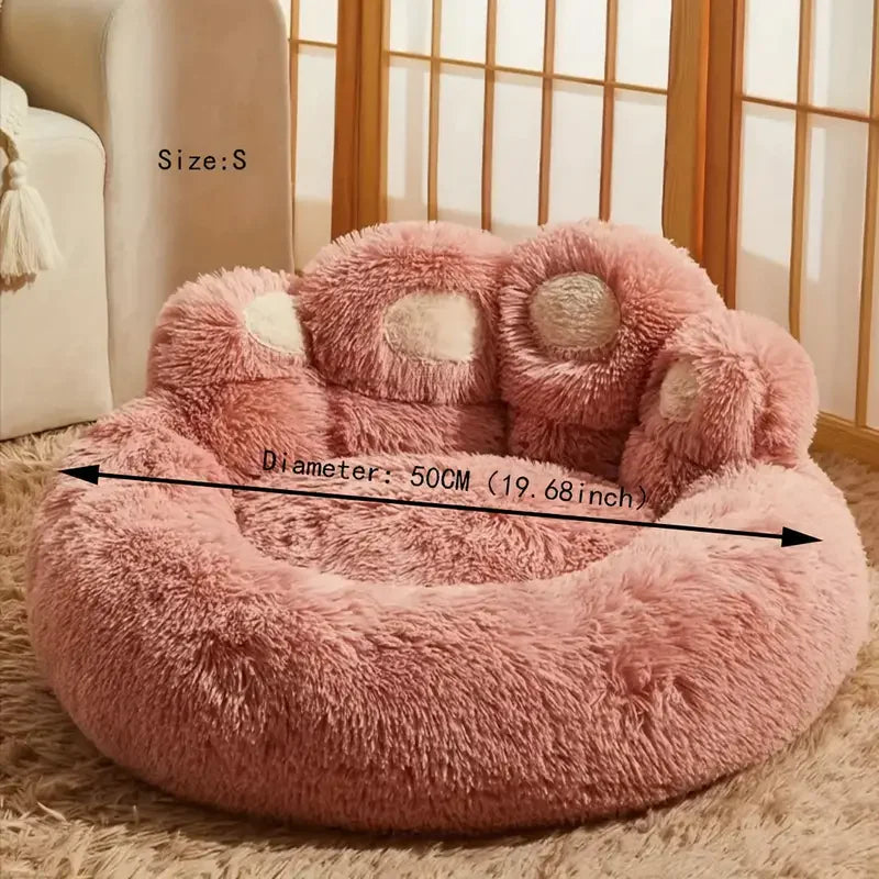Cozy and Comfy Paw Dog Bed
