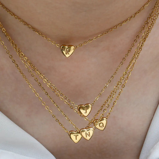 Heart-Shaped Pendant Necklace
